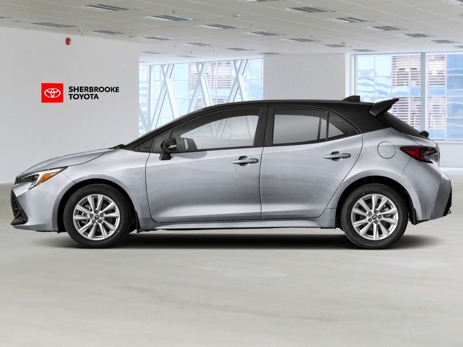 Toyota Corolla à hayon 2027 2027 Frisson glacé nacré avec toit noir