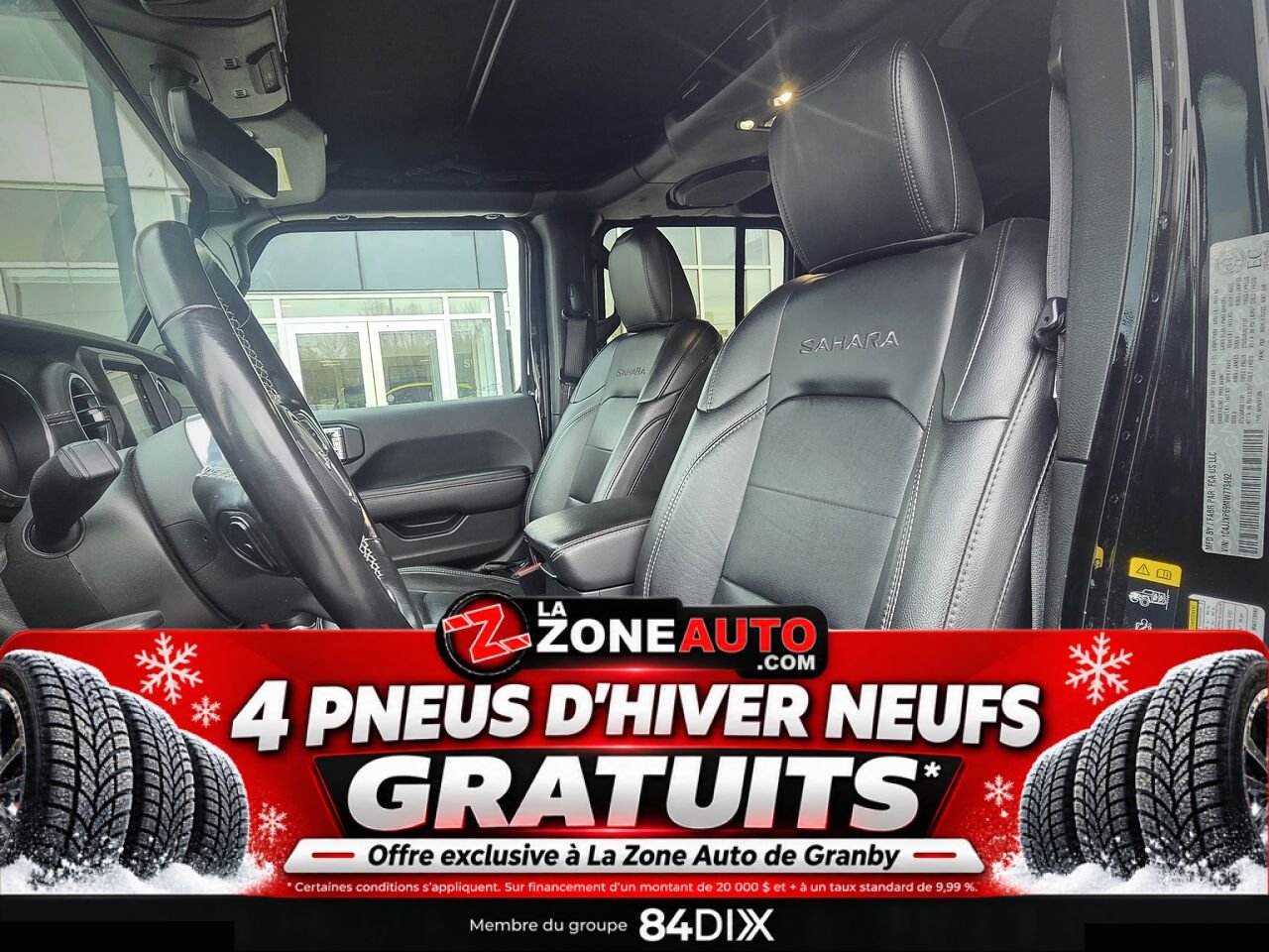 Jeep Wrangler 4xe 2021 Noir Granby - photo #11