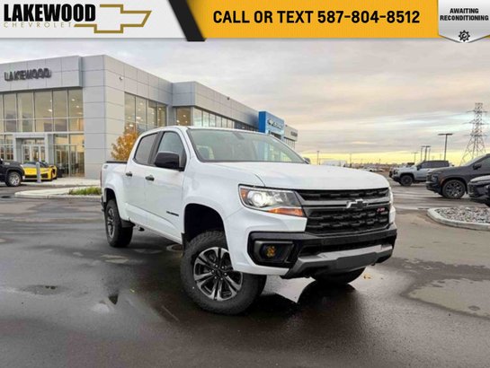 2022 Chevrolet Colorado 4WD Z71 3.6L | Heated Leatherette Bucket Seats White