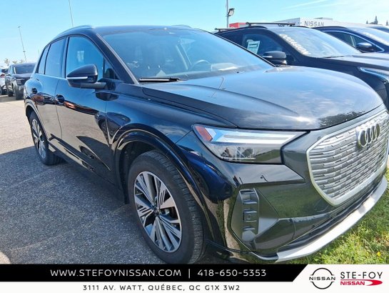 Audi Q4 e-tron QUATTRO S6960 2024 Noir