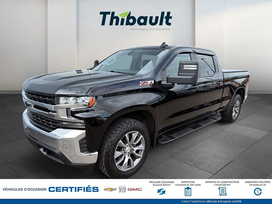 2021 CHEVROLET SILVERADO 1500 LT cabine multiplace 4RM 157 po Black