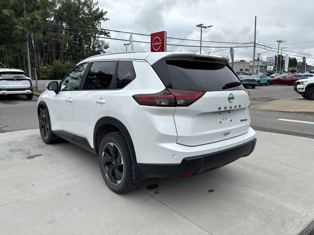 Nissan Rogue SV TI 2024 Blanc Châteauguay - photo #3