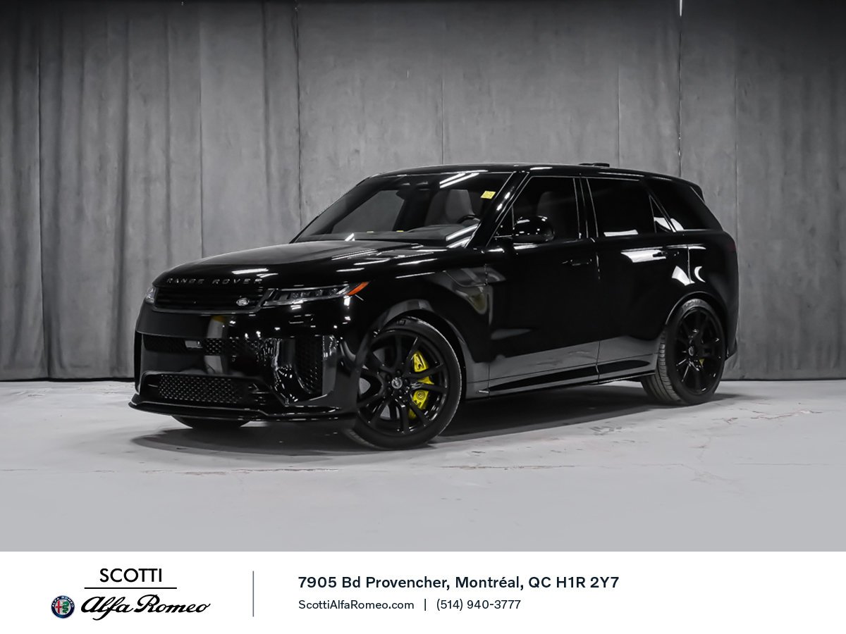 2024 Land Rover Range Rover Sport EDITION ONE SV Black Montreal - photo #0