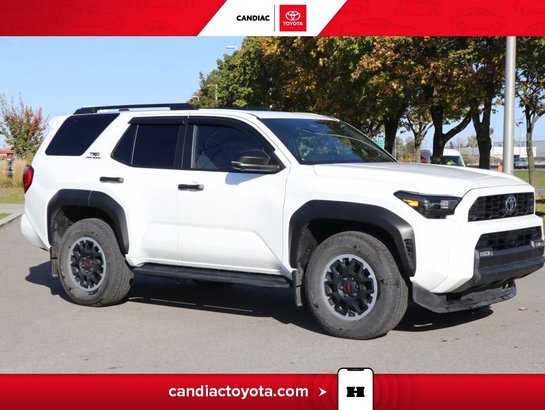 2025 Toyota 4Runner 4WD White