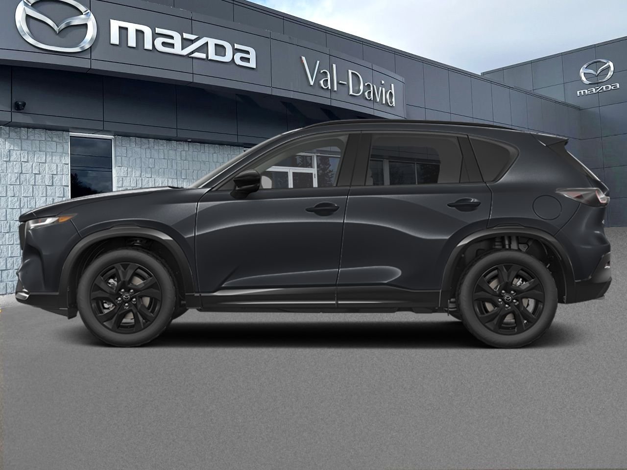 2026 Mazda CX-5 GT TI, TOIT PANORAMIQUE, ESSUIE-GLACE DÉGIVRANT Jet Black Mica Val-David - photo #1