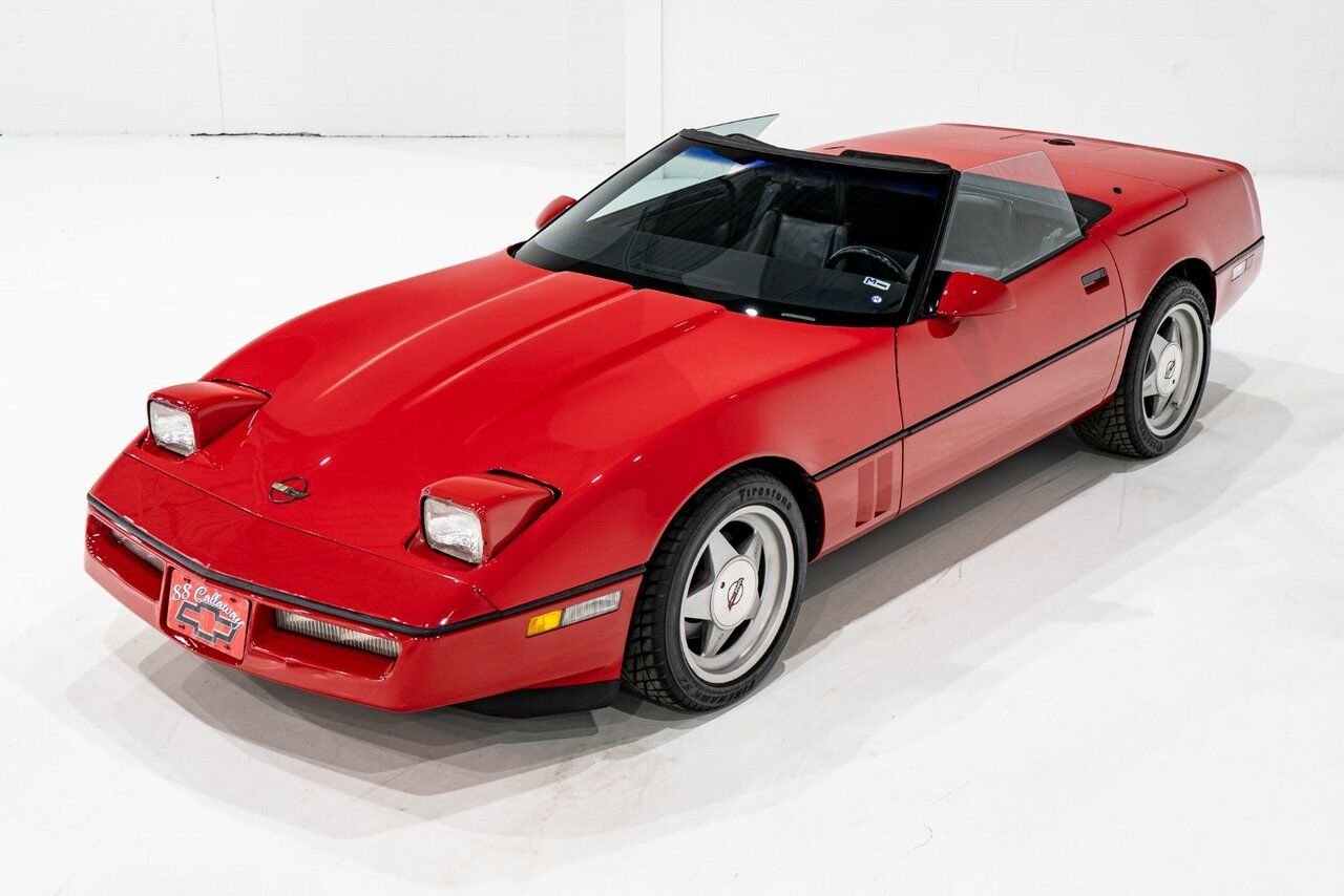 Chevrolet Corvette *PRIX EN USD* Callaway Turbo #123/400 built 1988 Rouge Montréal - photo #29