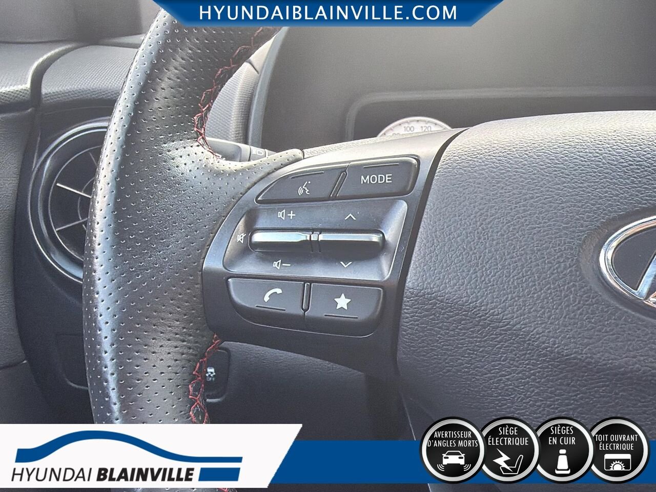 2023 Hyundai Kona Black Blainville - photo #12
