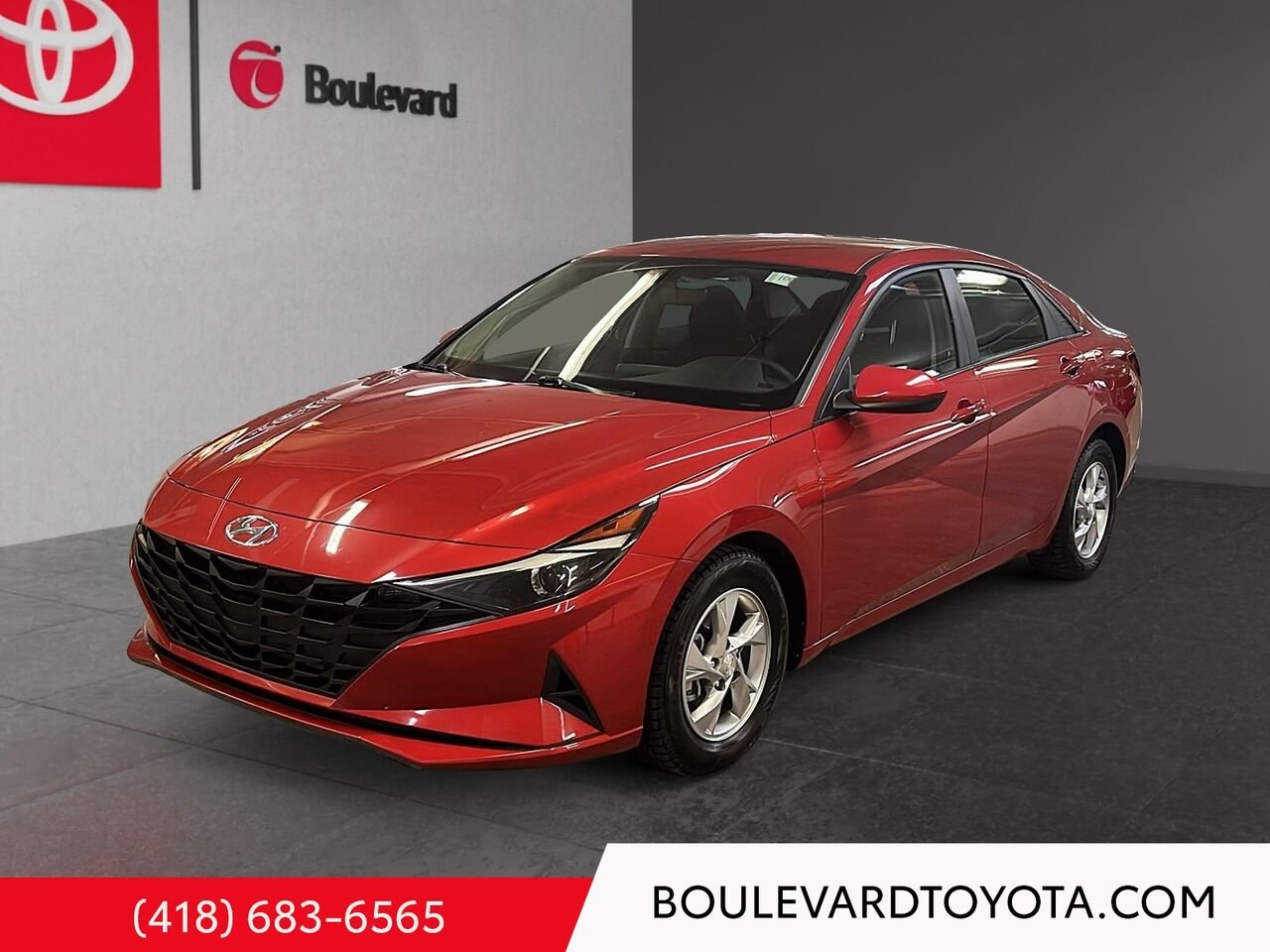 Hyundai Elantra 100374A-18 | ESSENTIAL BM, MANUELLE 2022 Rouge Québec - photo #0