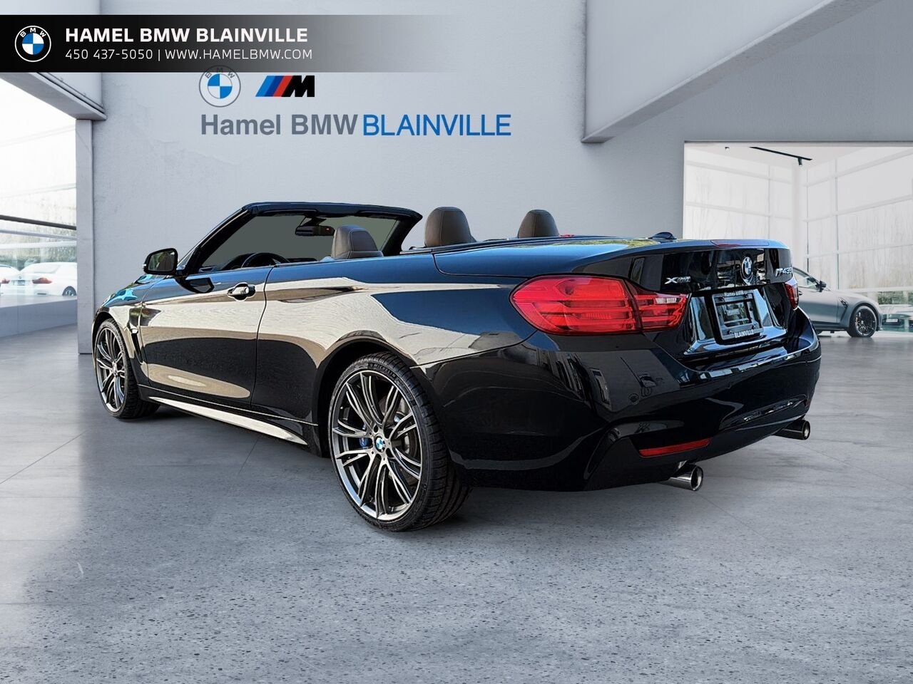 2016 BMW Série 4 435i xDrive cabriolet 2 portes TI Black Blainville - photo #2
