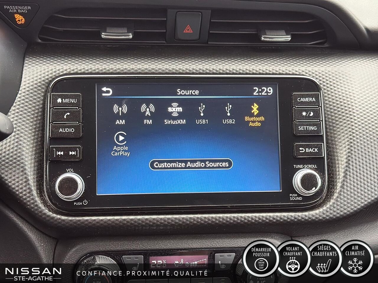 Nissan Kicks Play SV | 1 PROPRIÉTAIRE | JAMAIS ACCIDENTÉ | BANCS CHAUFFANTS | VOLANT CHAUFFANT 2025 Bleu Sainte-Agathe-des-Monts - photo #18