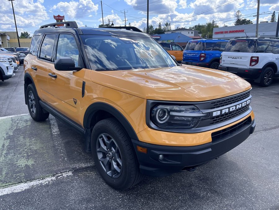 2022 Ford Bronco Sport Badlands 4x4 Cyber Orange Metallic Tri-Coat