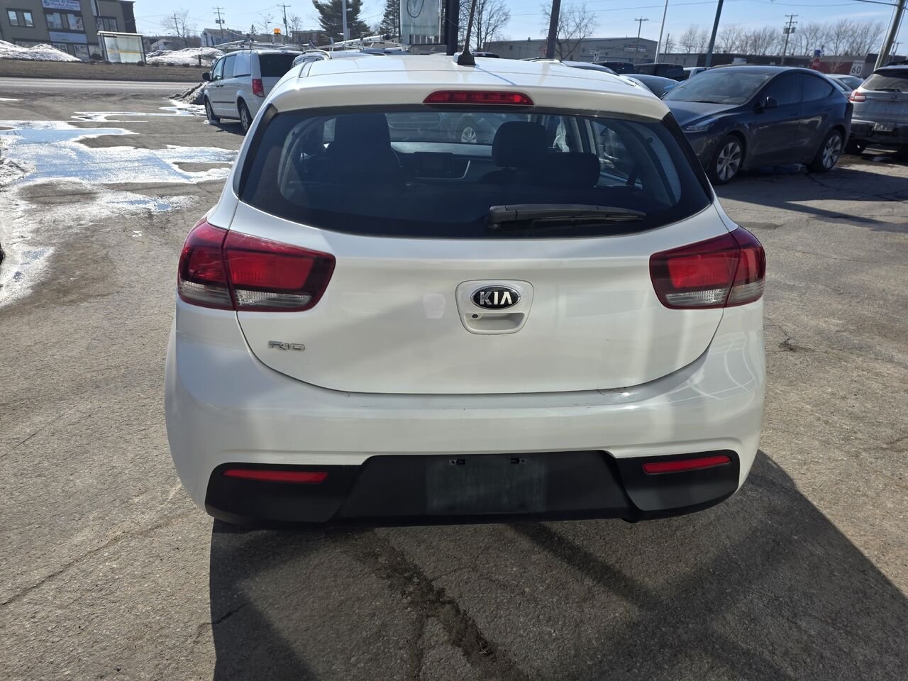 2018 Kia Rio 5 portes White  - photo #3