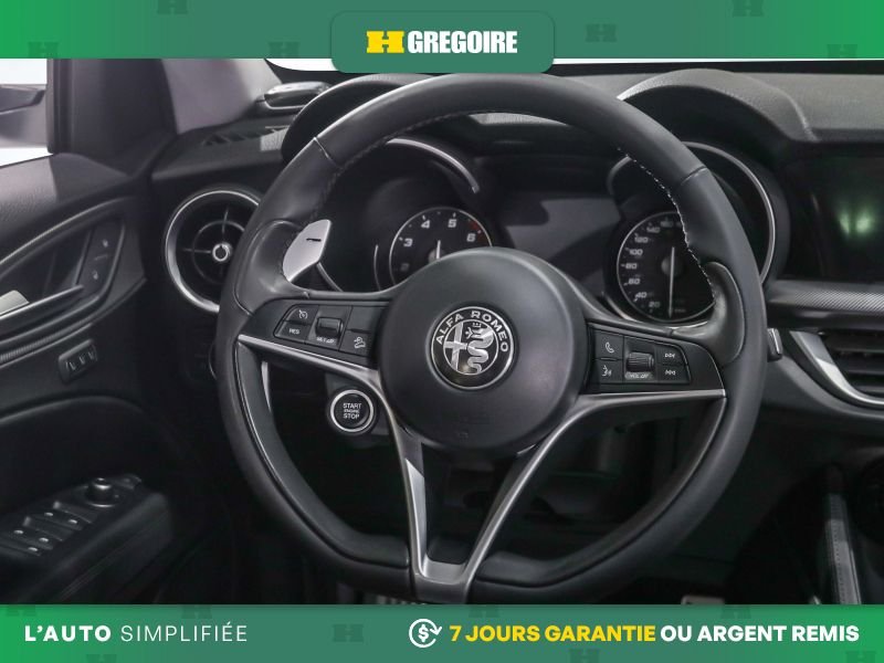 Alfa Romeo Stelvio 724852A | Sport AWD AUTO A/C CUIR MAGS CAM RECUL BLUETOOTH 2018 Blanc Laval - photo #16