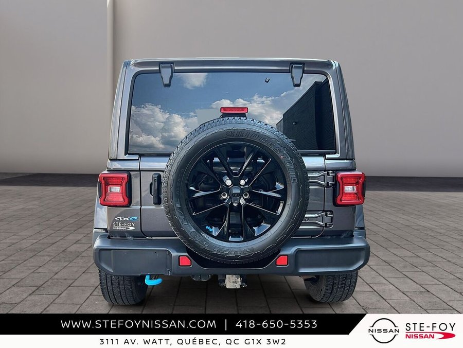 Jeep Wrangler 4xe SAHARA UNLIMITED S6833 2022 Gris
