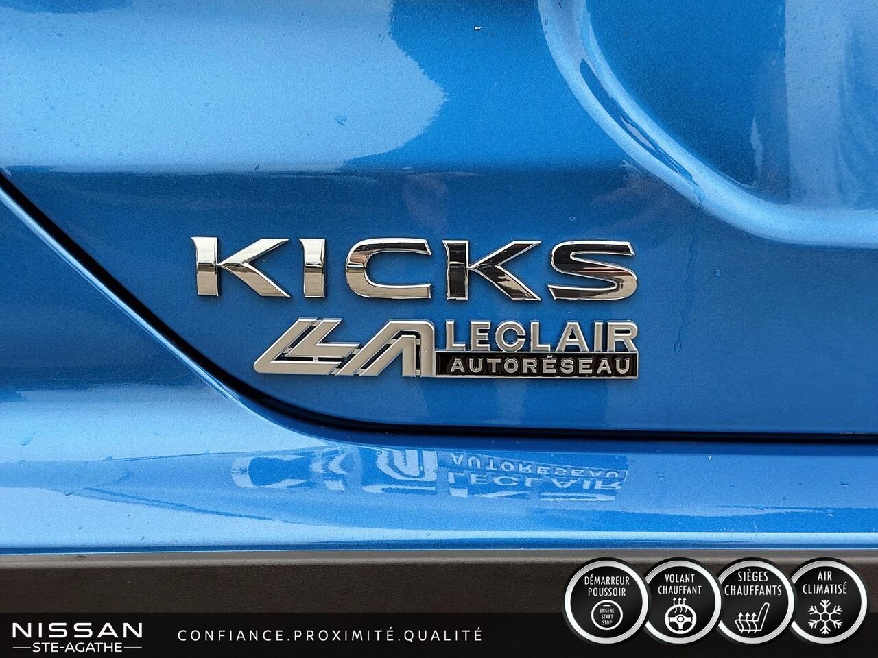 Nissan Kicks Play SV | 1 PROPRIÉTAIRE | JAMAIS ACCIDENTÉ | BANCS CHAUFFANTS | VOLANT CHAUFFANT 2025 Bleu Sainte-Agathe-des-Monts - photo #21