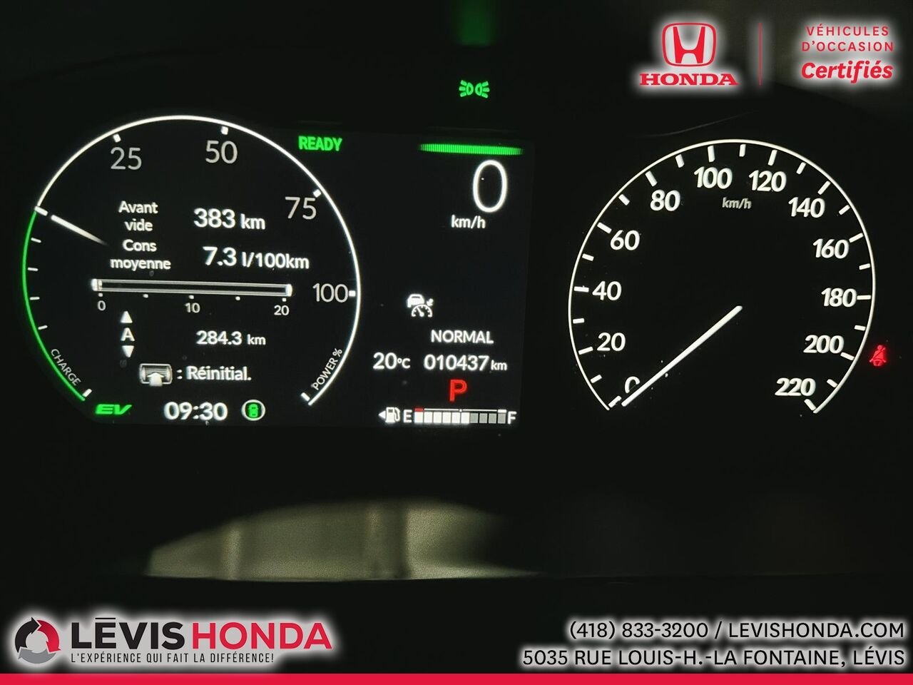 2025 Honda CR-V hybride EX-L Traction Intégrale White Lévis - photo #21