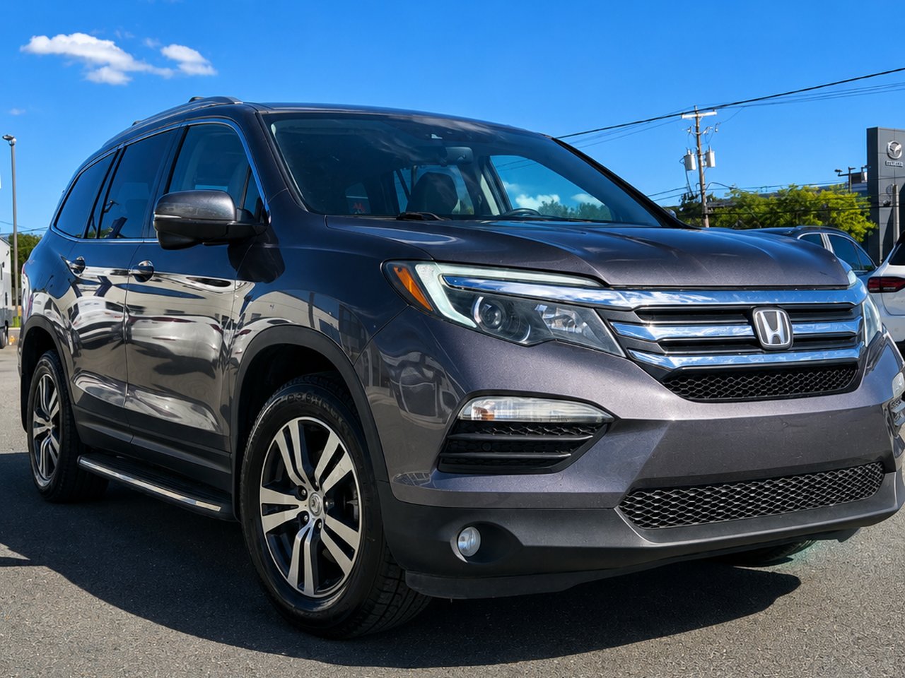 Honda Pilot 7 Passagers 2017 Gris Granby - photo #8