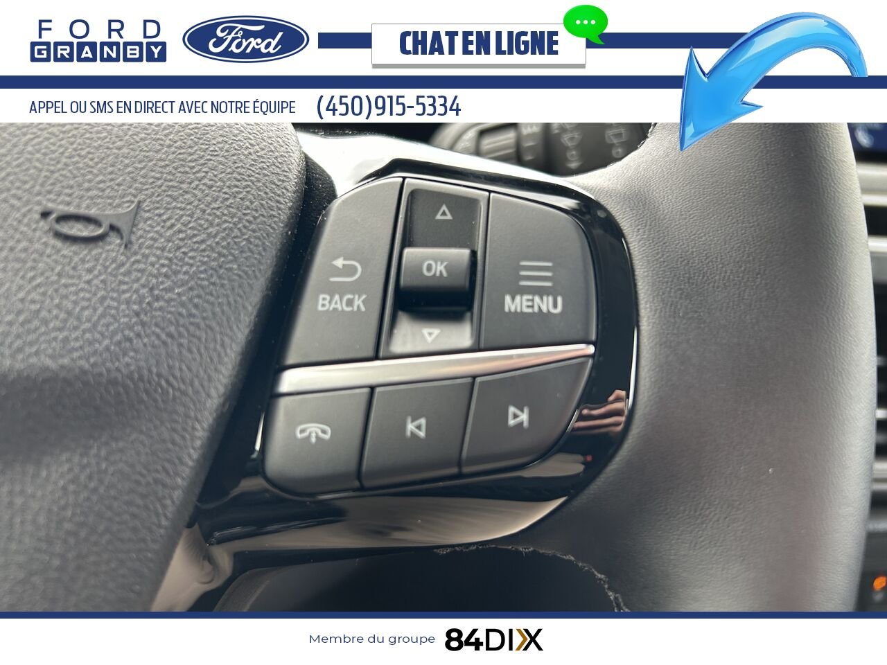 Ford Escape 2025 Gris carbonisé métallisé Granby - photo #10