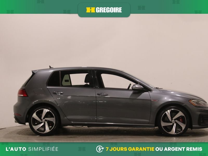 Volkswagen Golf GTI 822417 | Autobahn AUTO AC CUIR TOIT NAV CAM RECUL BLEUTOOTH 2019 Gris Laval - photo #10