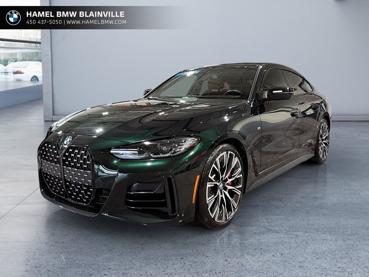 Green 2024 BMW 4 Series Coupe All-Wheel Drive Automatic