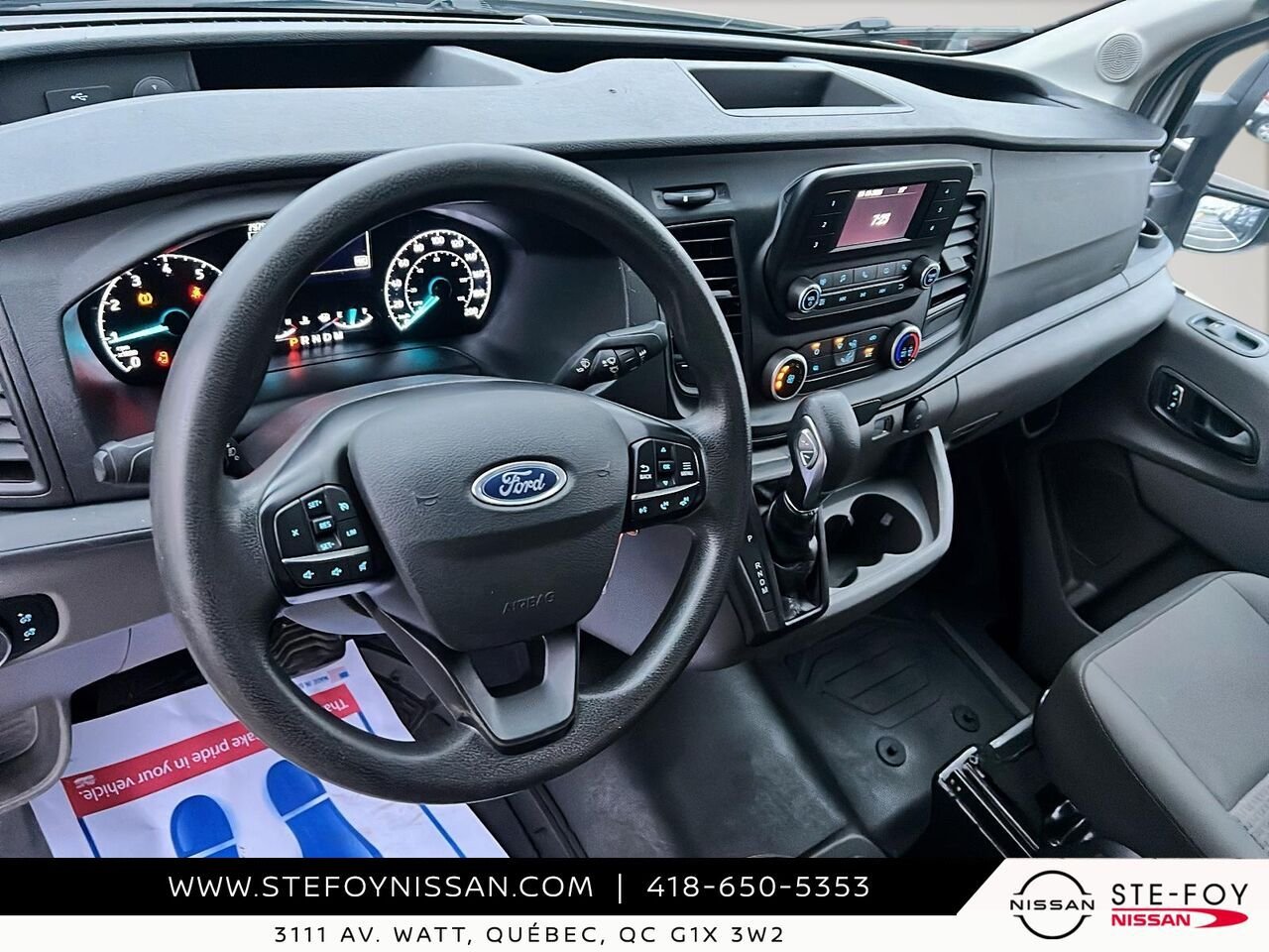 2024 Ford Transit fourgon tronqué White Ste-Foy - photo #13