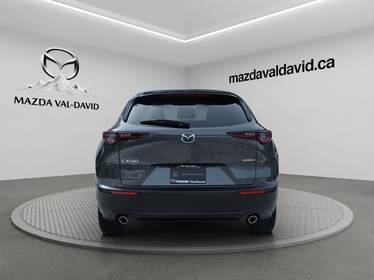 2026 Mazda CX-30 Gs, awd, sièges, volant et rétroviseurs chauffants Machine Grey Metallic Val-David - photo #16