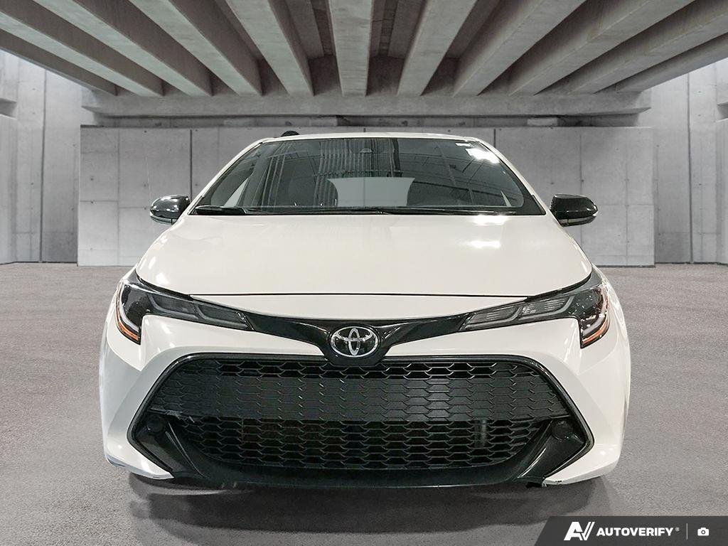 2020 Toyota Corolla Hatchback 2602172B | CVT White Edmonton - photo #1