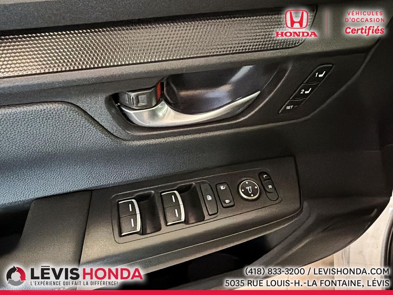2025 Honda CR-V hybride EX-L Traction Intégrale White Lévis - photo #15