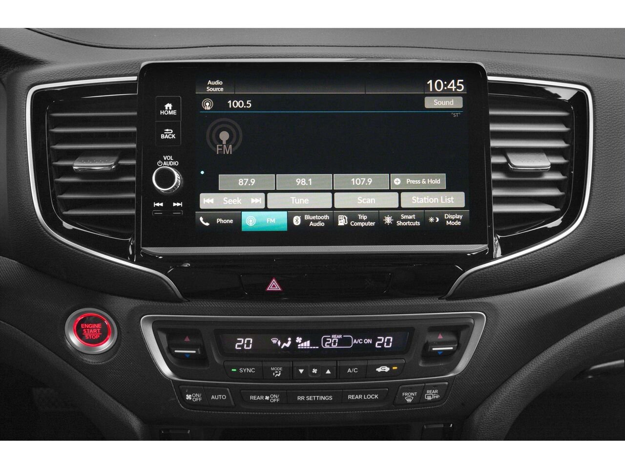 2025 Honda Ridgeline TrailSport White Gatineau - photo #5