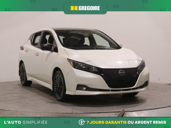 2023 Nissan Leaf SV AUTO A/C GR ELECT NAV MAGS CAM RECUL BLEUTOOTH White