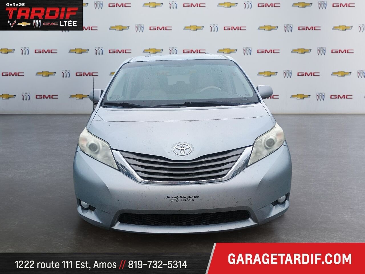 2014 TOYOTA SIENNA XLE 3.5L v6 Silver Amos - photo #1