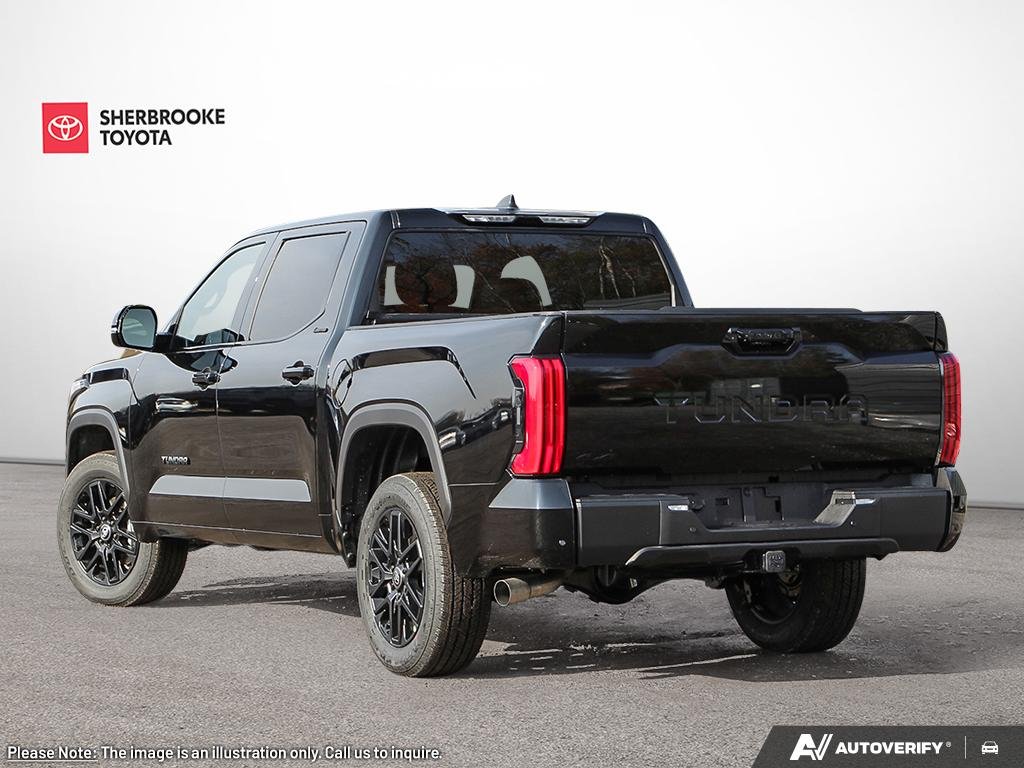 Toyota Tundra Limited CrewMax 4x4 2026 Noir minuit métallisé Sherbrooke - photo #3