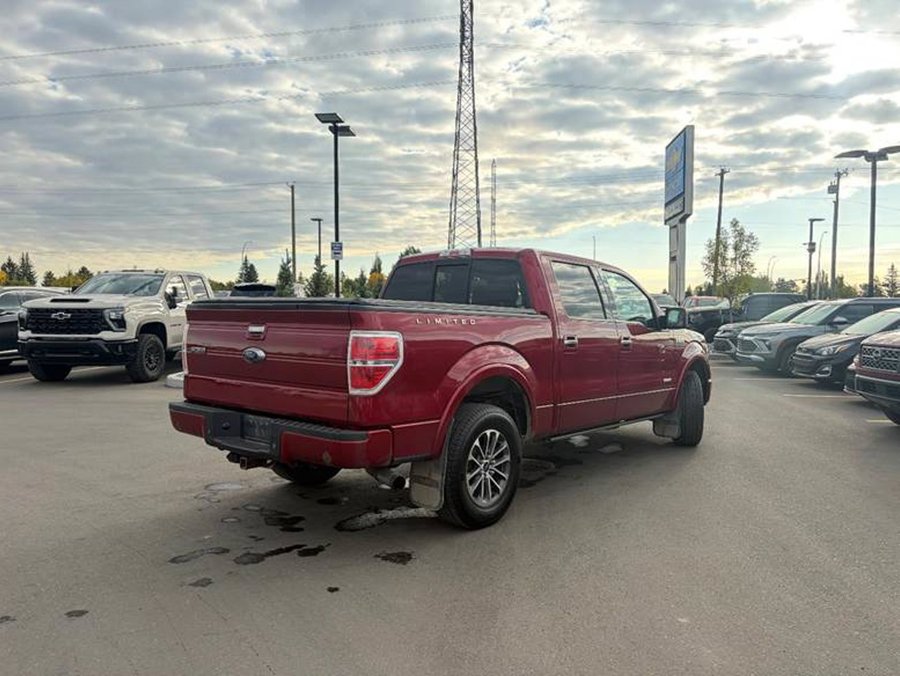 2013 Ford F-150 Limited 900A 3.5L EcoBoost | Power Sunroof Tinted Ruby Red