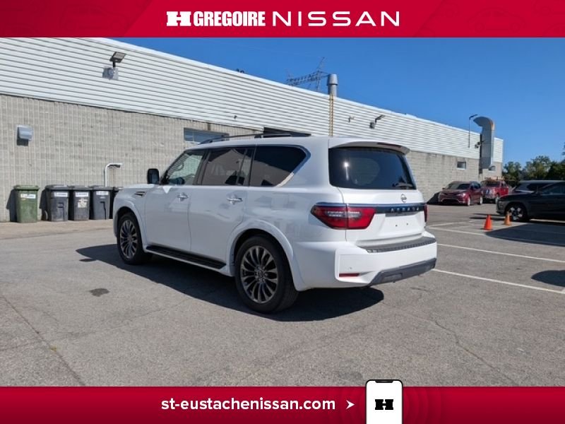 2023 Nissan Armada White Laval - photo #8