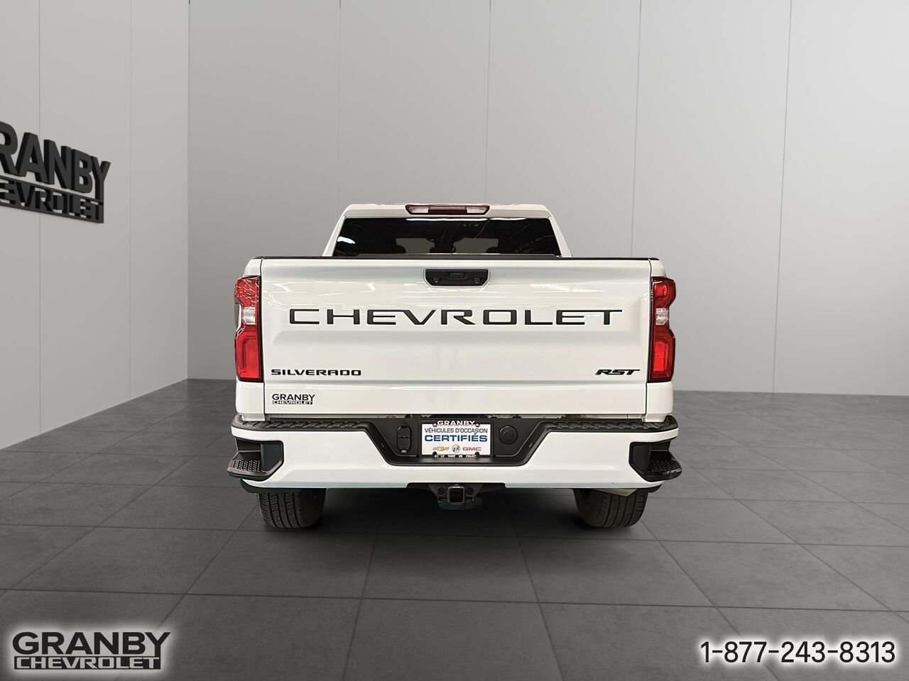 Chevrolet Silverado 1500 RST crewcab diesel boite 6.6 | G3547 2022 Blanc Granby - photo #5