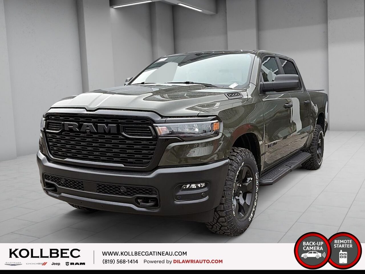 2026 RAM 1500 261280 | Warlock cabine d'équipe 4x4 caisse de 5 pi 7 po Red Pearl Gatineau - photo #0