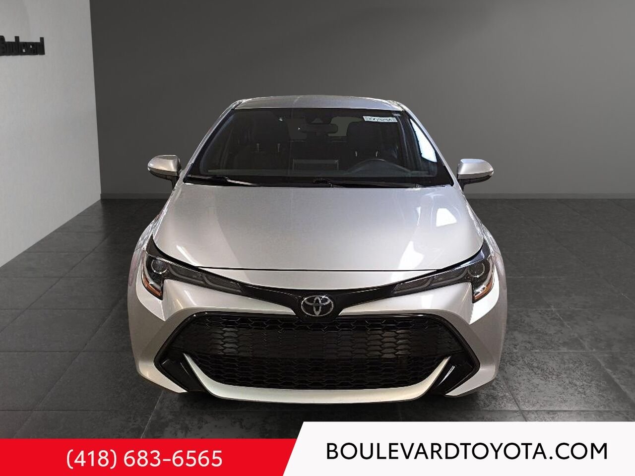 Toyota Corolla à hayon 100329A-17 | BASE 2021 Argent Québec - photo #1