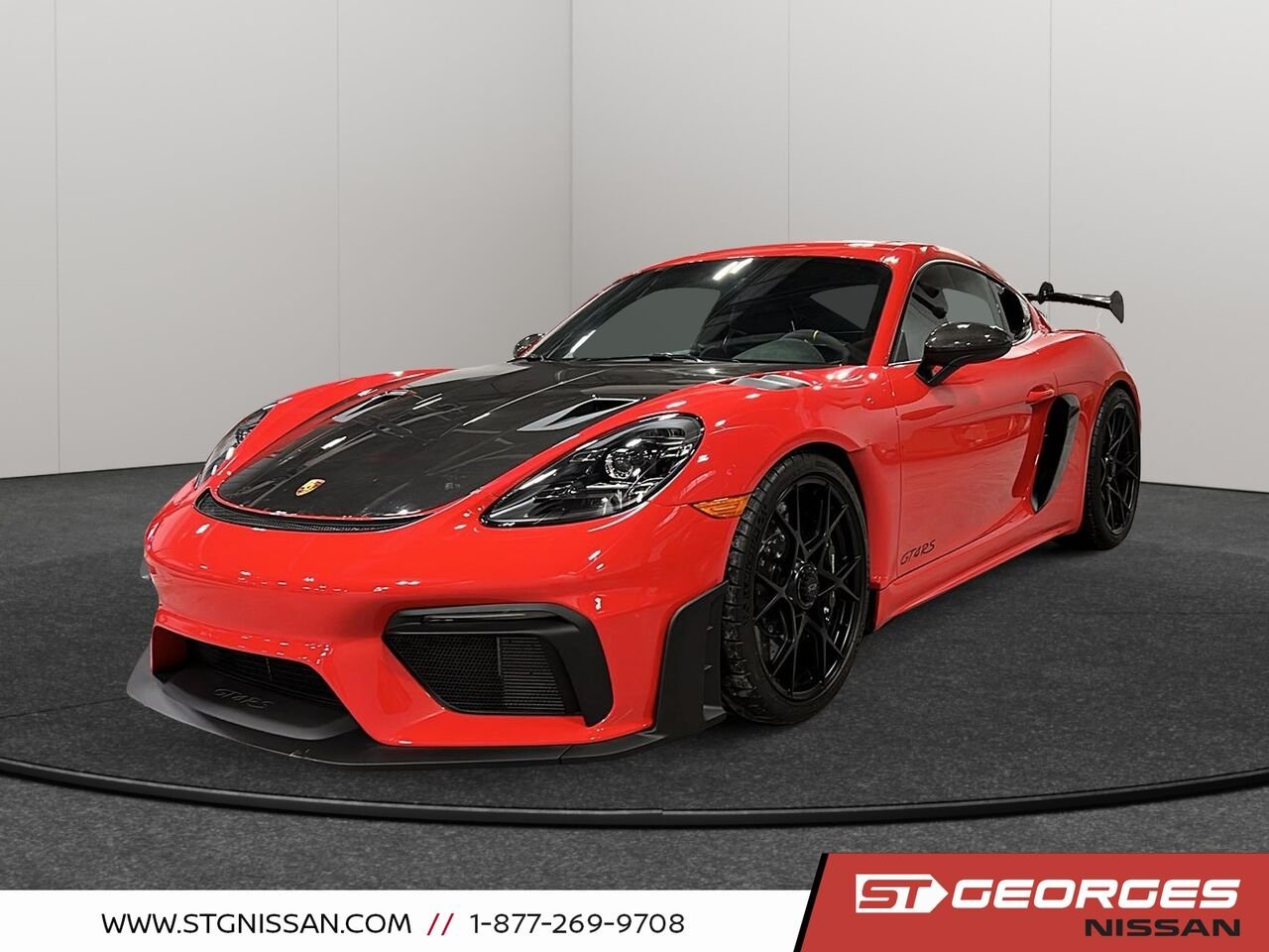 2024 Porsche 718 Cayman Red Saint-Georges - photo #0