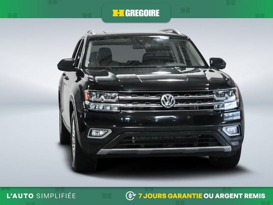 2019 Volkswagen Atlas Execline BLUETOOTH CAM RECUL CUIR A/C Black