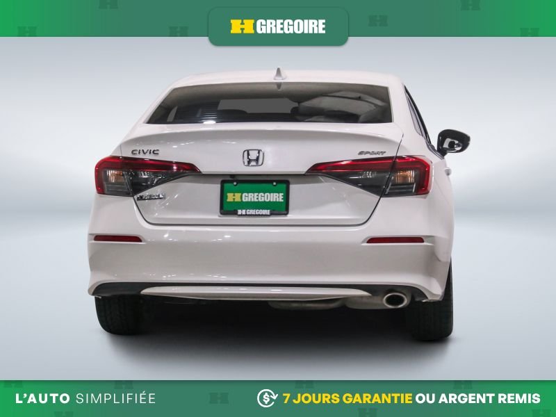 2023 Honda Civic White Saint-Eustache - photo #7