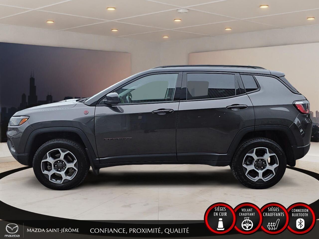 Jeep Compass 2022 Gris Saint-Jérôme - photo #9