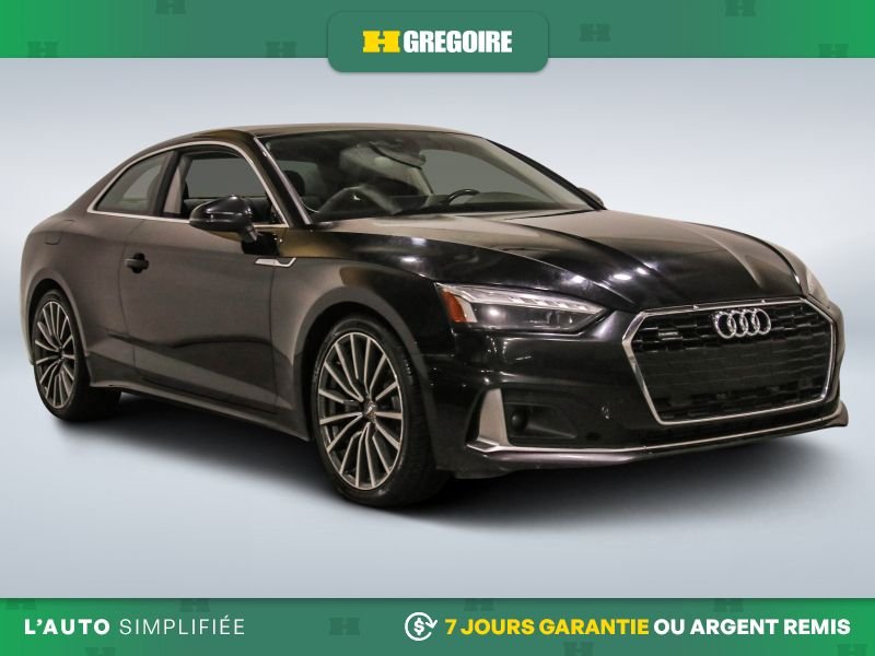 Audi A5 2020 Noir Saint-Eustache - photo #0