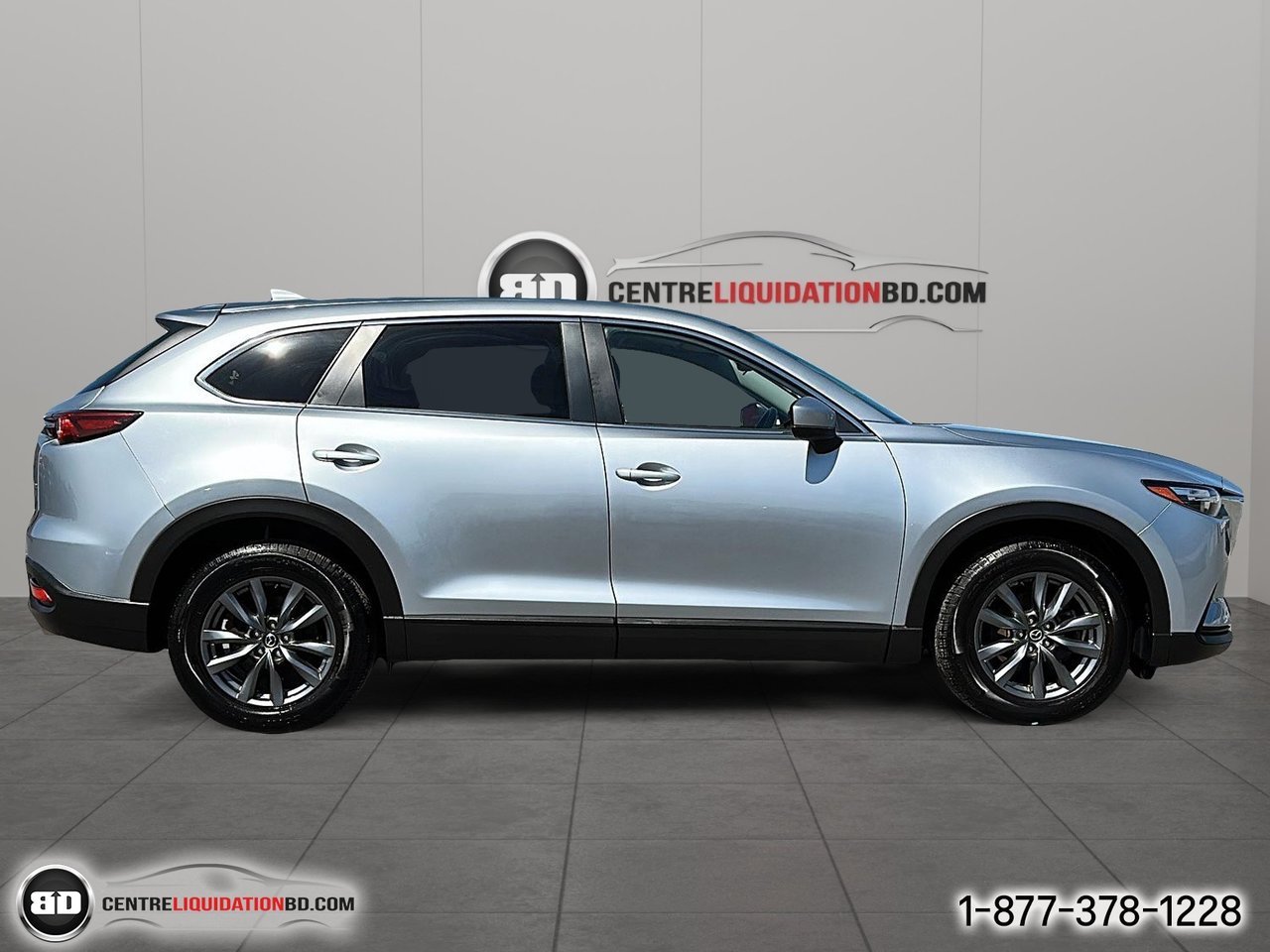 Mazda CX-9 GS AWD MOTEUR 2.5 L | A8538 2021 Gris Granby - photo #3