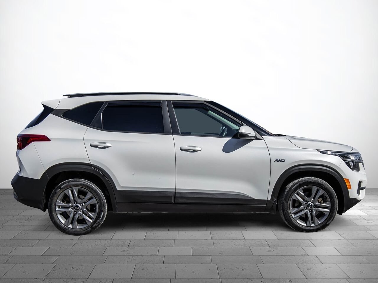 Kia Seltos 2021 Blanc Sainte-Julienne - photo #3
