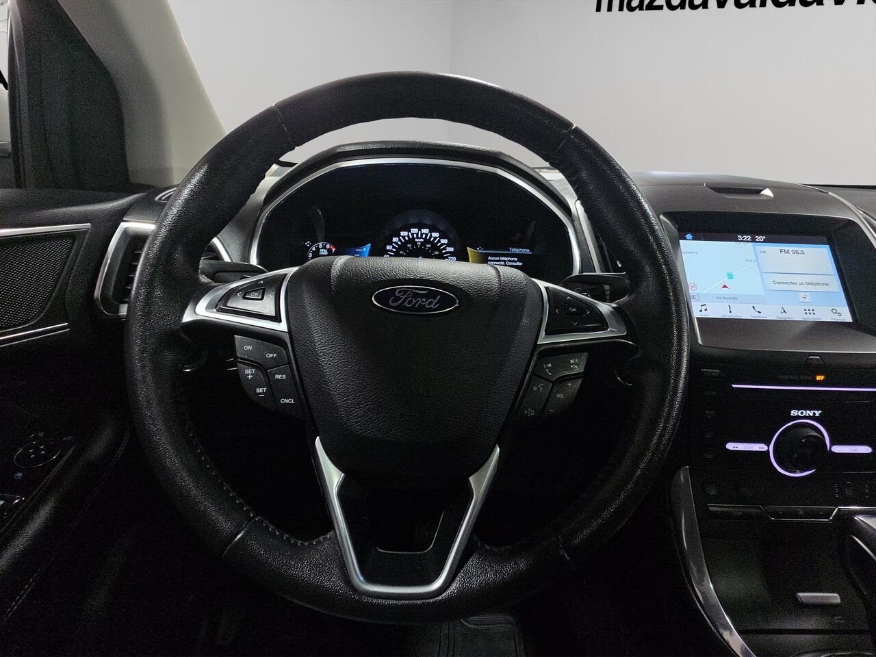 2016 Ford Edge 4 portes Titanium, Traction intégrale, sièges en cuir, navigation, toit ouvrant panoramique White Val-David - photo #8