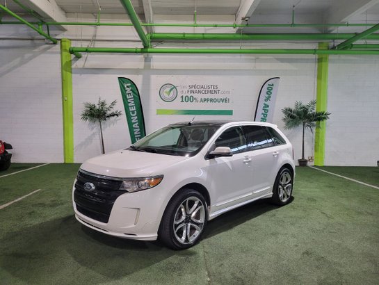 Ford Edge Sport 4 portes Traction intégrale 2013 Blanc