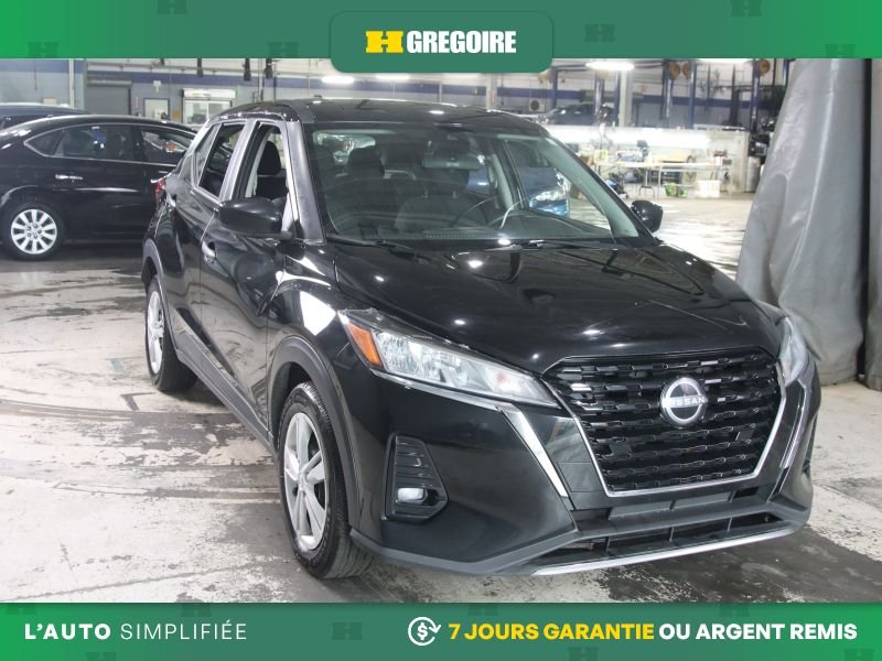 Nissan Kicks 822618 | S AUTO A/C CAM RECUL BLUETOOTH 2024 Noir Laval - photo #0