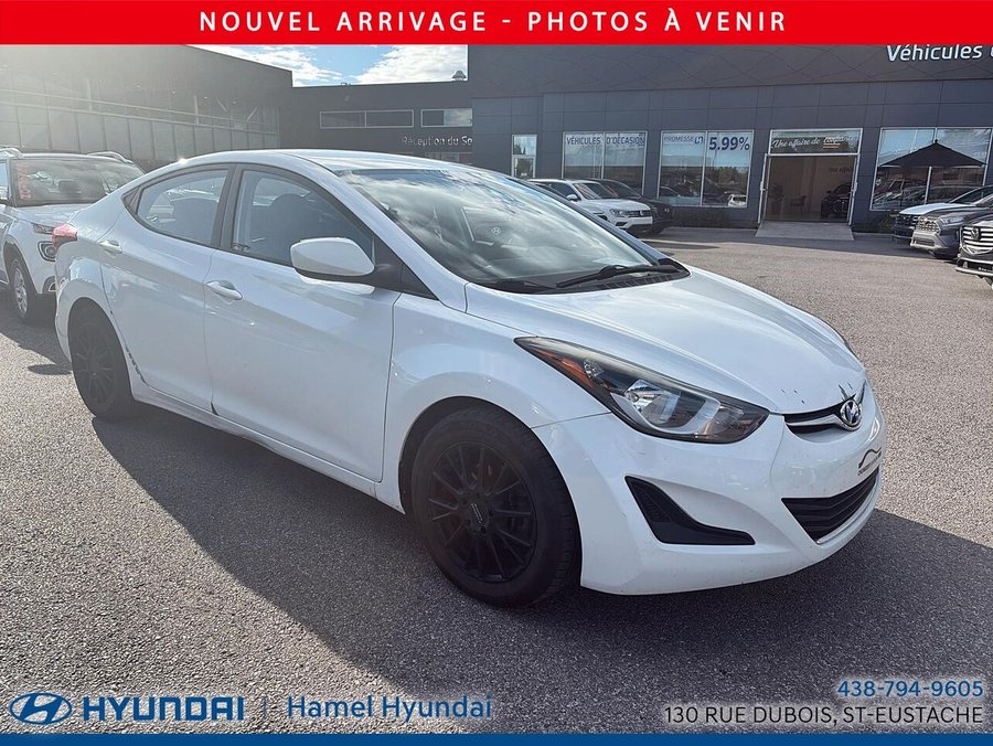 2015 Hyundai Elantra 2015 White