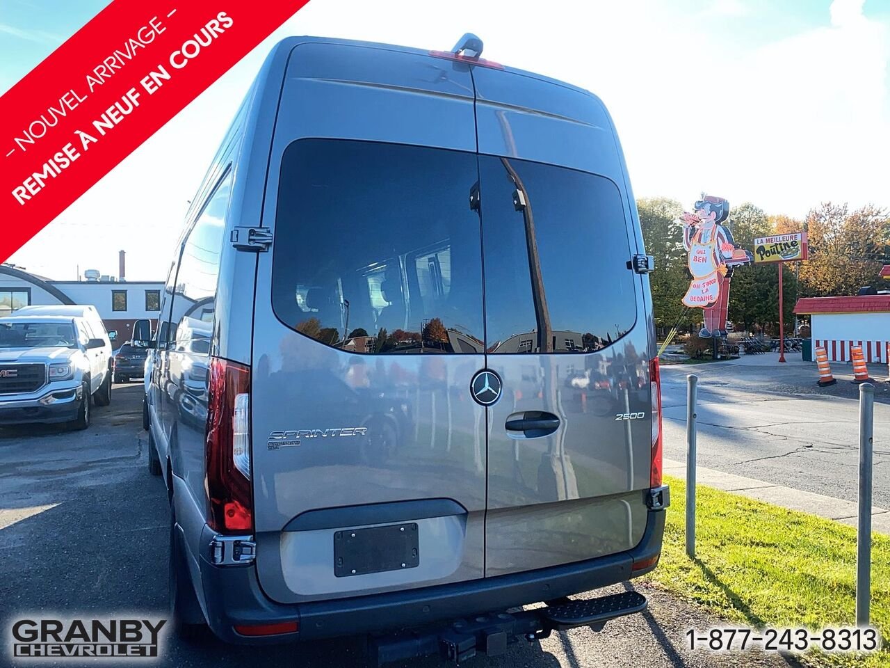 Mercedes-Benz Sprinter fourgonnette utilitaire 2500 4 cyl. en ligne diesel toit surélevé 170 po | 27-0266A 2025 Gris Granby - photo #5