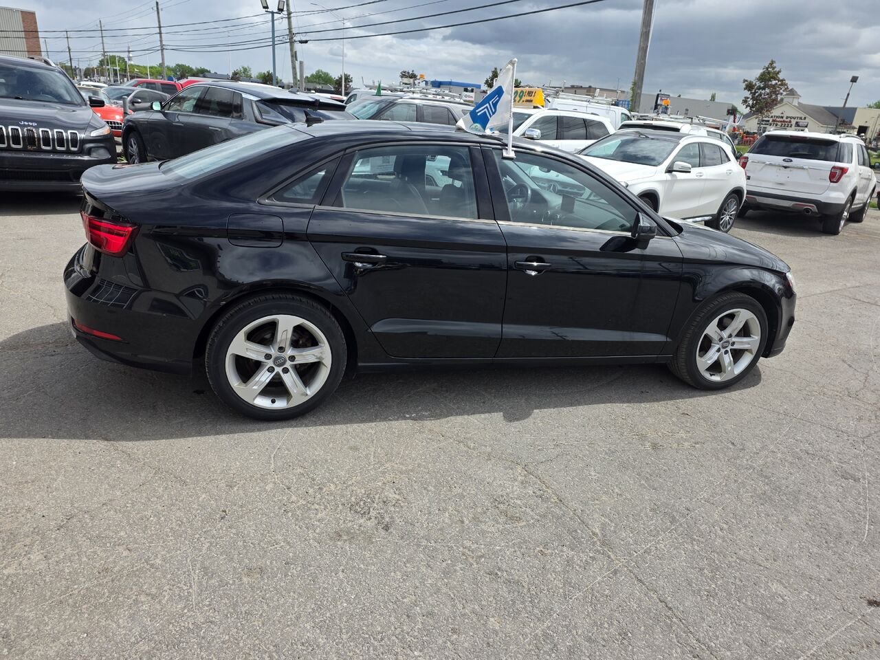 2018 Audi A3 berline Black  - photo #5